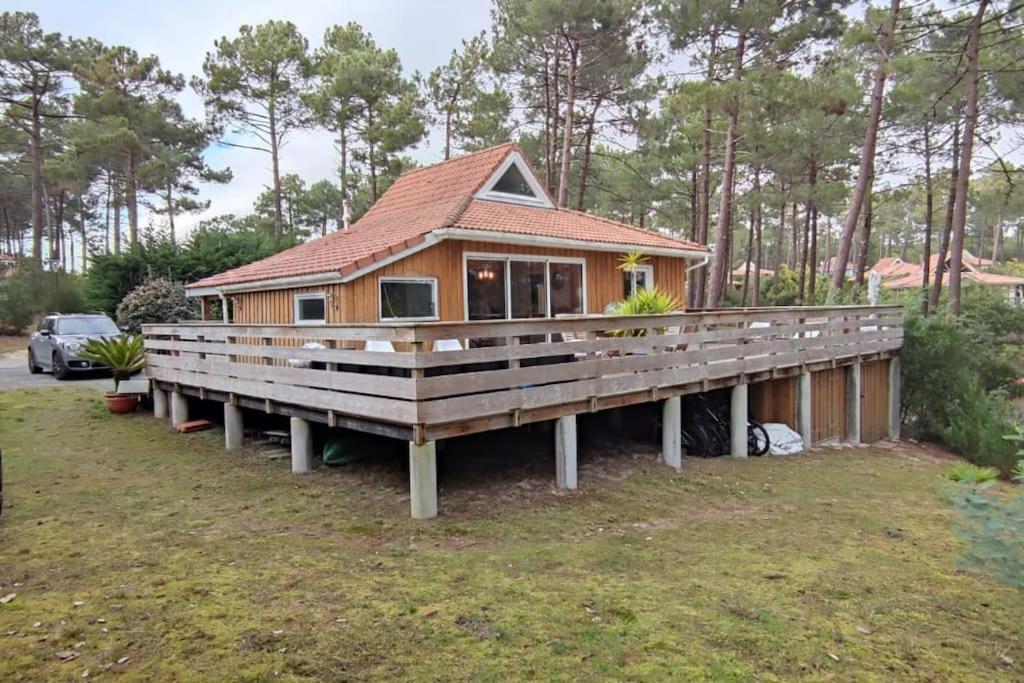 Chalet Du Bonheur - La Jenny Naturist Area Le Porge Luaran gambar